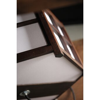 松本民芸家具 六角照明/電笠　A2009 