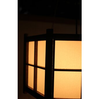 松本民芸家具 六角照明/電笠　A2009 