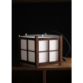 松本民芸家具 六角照明/電笠　A2009