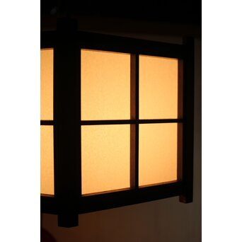 松本民芸家具 六角照明/電笠　A2009 