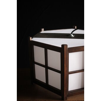 松本民芸家具 六角照明/電笠　A2009 