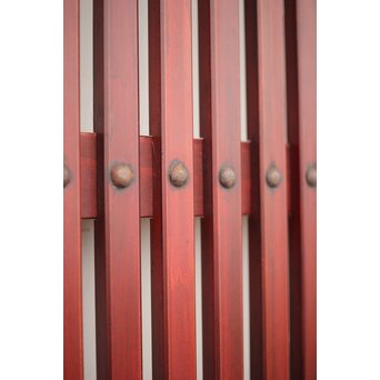 朱格子蔵戸　W003 