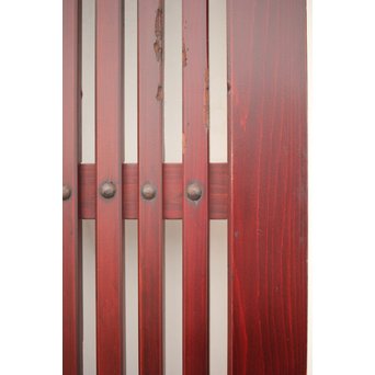 朱格子蔵戸　W003 