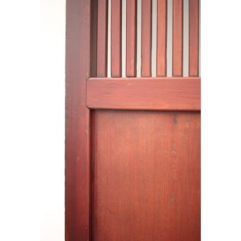 朱格子蔵戸　W003 