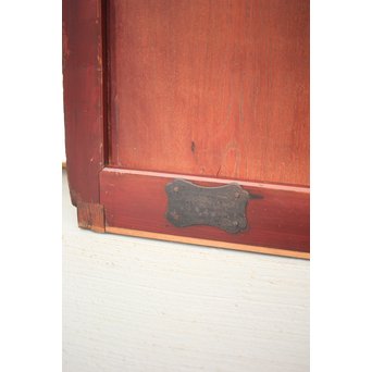 朱格子蔵戸　W003 