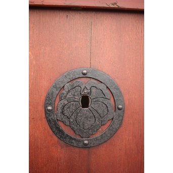 朱格子蔵戸　W003 