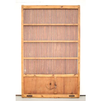 朱格子蔵戸　W003 