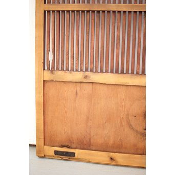 朱格子蔵戸　W003 