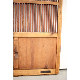 朱格子蔵戸　W003 