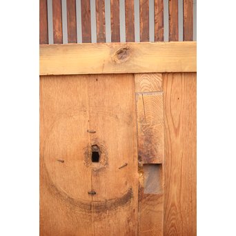 朱格子蔵戸　W003 