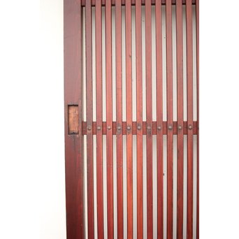 朱格子蔵戸　W003 