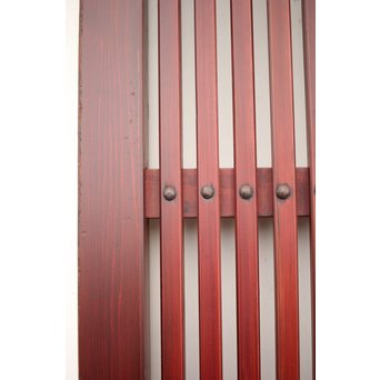 朱格子蔵戸　W003 