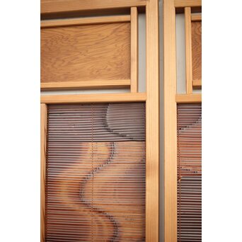 竹ひごの簀戸 3枚1組　F228Y 