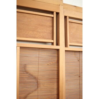 竹ひごの簀戸 3枚1組　F228Y 