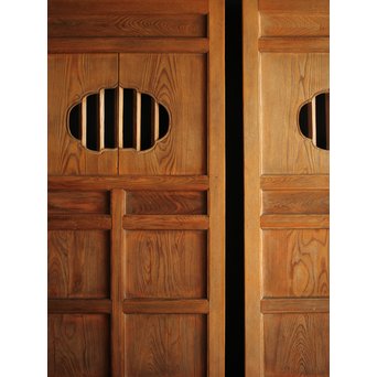 宝珠窓 唐戸 2枚1組　B995Y