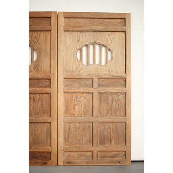 宝珠窓 唐戸 2枚1組　B995Y 