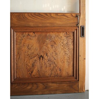 欅のクリアガラスドア　GD1303 