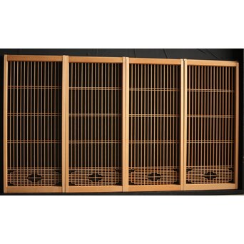 白木書院 4枚1組　R0013