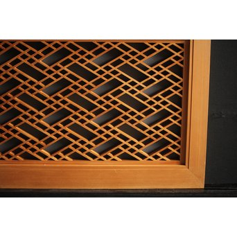 菱形組子小型欄間　R0017 