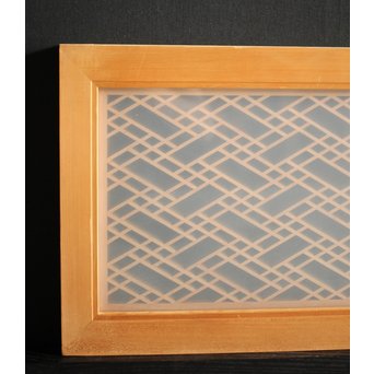 菱形組子小型欄間　R0017 