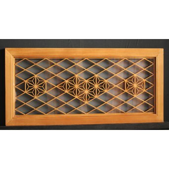 散らし組子小型欄間　R0018