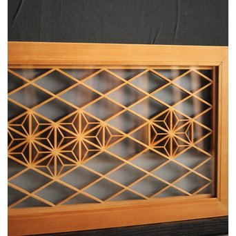 散らし組子小型欄間　R0018 