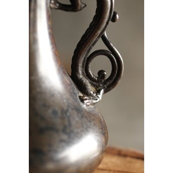 古銅水滴 一輪挿し　M223 