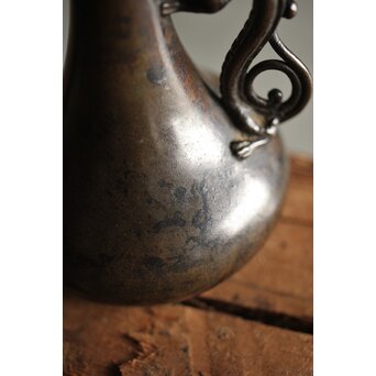 古銅水滴 一輪挿し　M223 