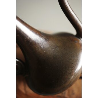 古銅水滴 一輪挿し　M223 