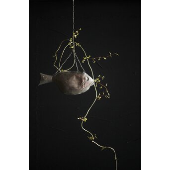 魚型吊花生　M225Y 