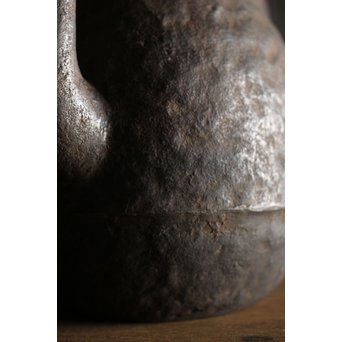 古鉄 唐木手鉄瓶　M226 