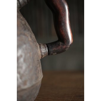 古鉄 唐木手鉄瓶　M226 