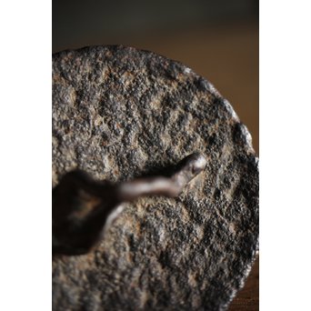 古鉄 唐木手鉄瓶　M226 