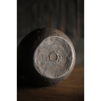 古鉄 唐木手鉄瓶　M226 