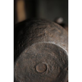 古鉄 唐木手鉄瓶　M226 