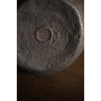 古鉄 唐木手鉄瓶　M226 