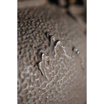 亀文堂 波千鳥 楼閣山水銀象嵌 鉄瓶 湯沸　M227 