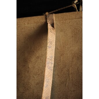 倣 山本梅逸 花鳥之図 双幅 絹本掛軸　Z225 