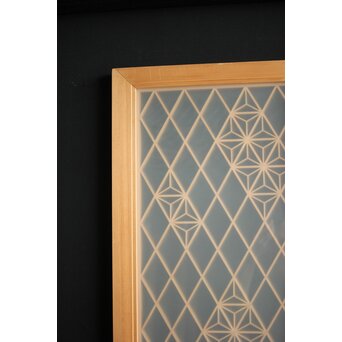 散らし組子 両面ガラス欄間　R0021 