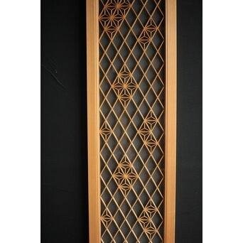 散らし組子 両面ガラス欄間　R0021 