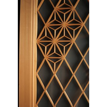 散らし組子 両面ガラス欄間　R0021 