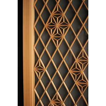 散らし組子 両面ガラス欄間　R0021 