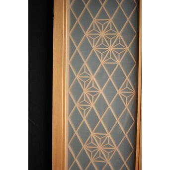 散らし組子 両面ガラス欄間　R0022 