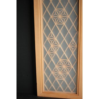 散らし組子 両面ガラス欄間　R0022 