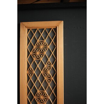 散らし組子 両面ガラス欄間　R0022 