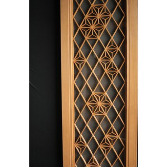 散らし組子 両面ガラス欄間　R0022 