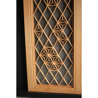 散らし組子 両面ガラス欄間　R0022 