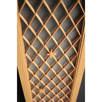 とんぼ 組子 ガラス中型欄間　R0026 