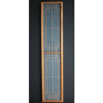 ガラス入 組子欄間　R0027 