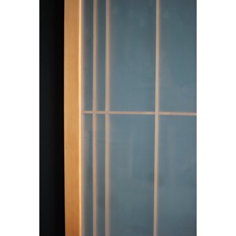 ガラス入 組子欄間　R0027 